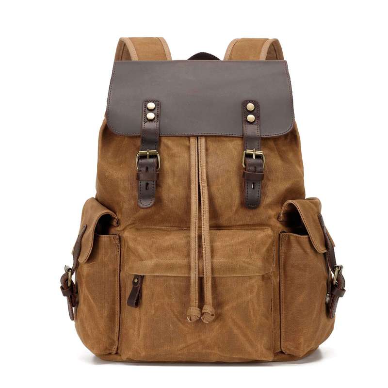 Canvas Backpack Casual - Neuer Herrenrucksack aus Canvas, lässiger Rucksack,
