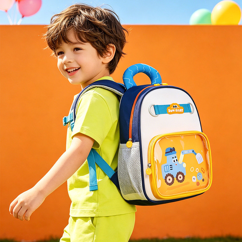 Canvas Backpack Casual - Sun Eight Leichter, atmungsaktiver Rucksack mit