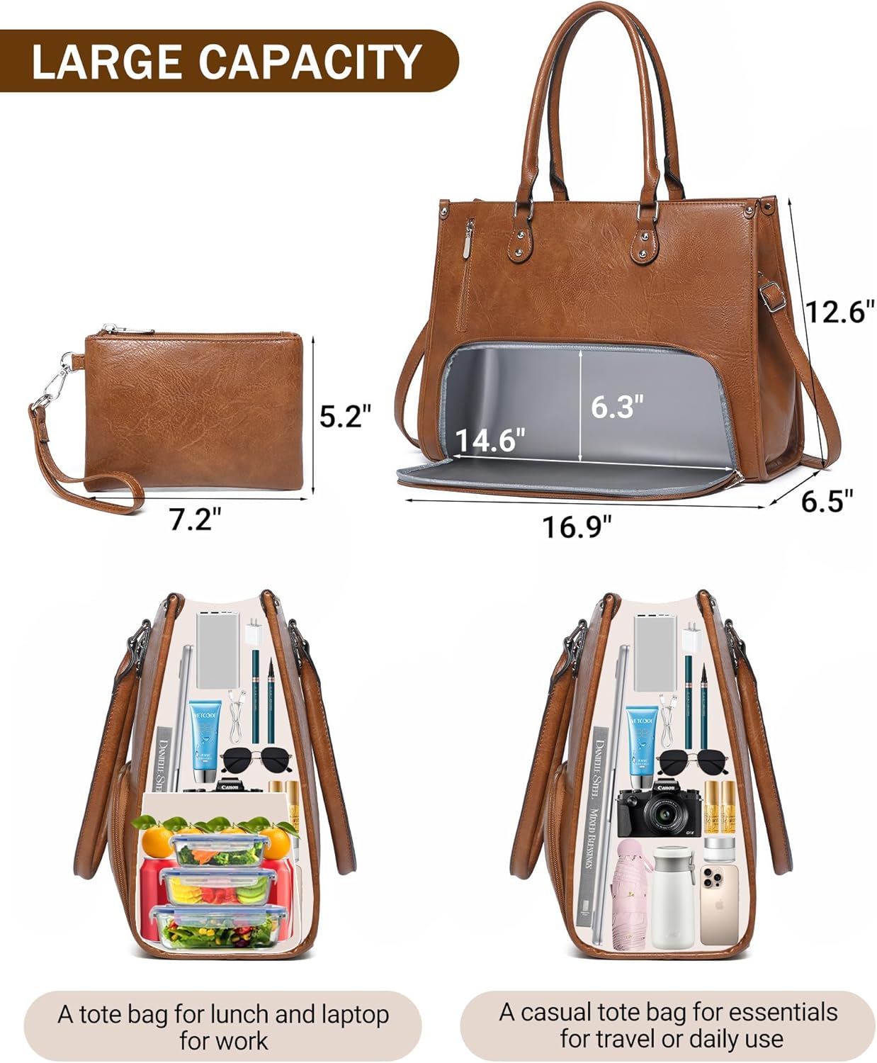 2-in-1 Laptop-Tragetasche mit  – Laptop Backpack 15.6 Bewertung und Preis