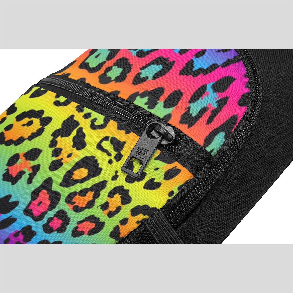 Brusttasche mit Regenbogen-Leo – Sling Backpack Shoulder Bewertung und Preis