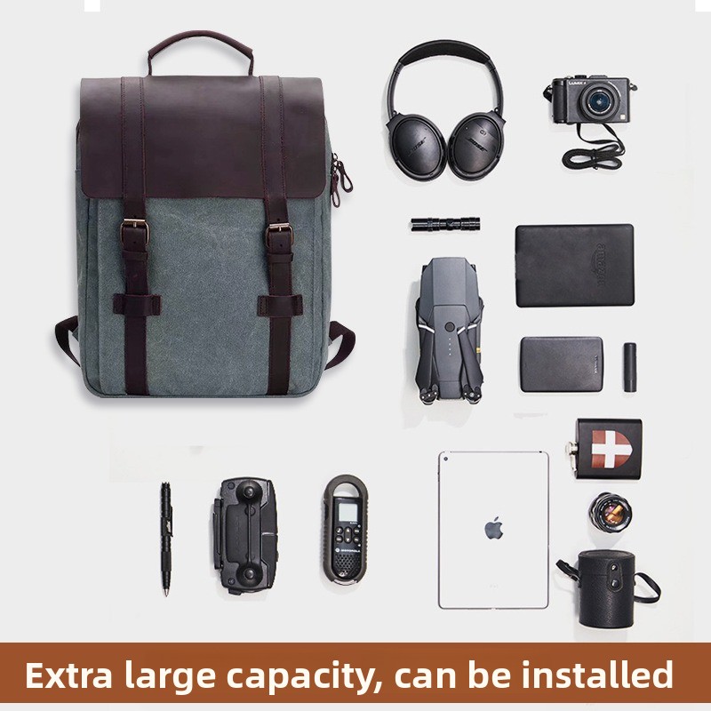 Modischer Trend-Rucksack, Schu – Canvas Backpack Casual Bewertung und Preis