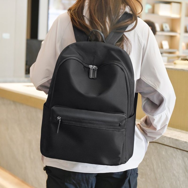 Großer Schwarzer Casual-Rucksa – Canvas Backpack Casual Bewertung und Preis