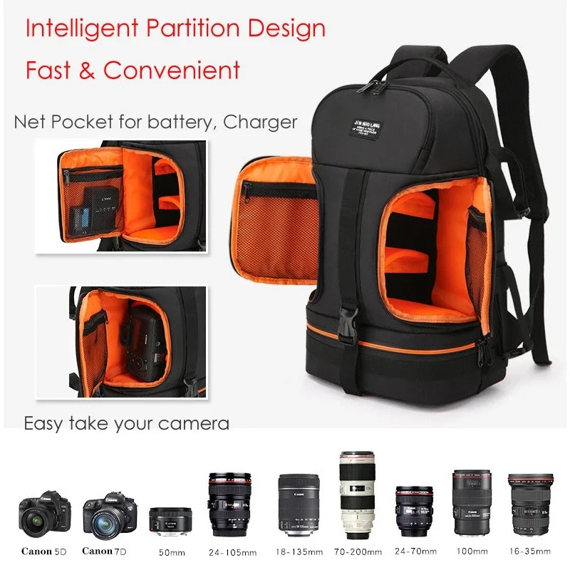 Wasserdichter Videokamera-Ruck – Laptop Backpack 15.6 Bewertung und Preis
