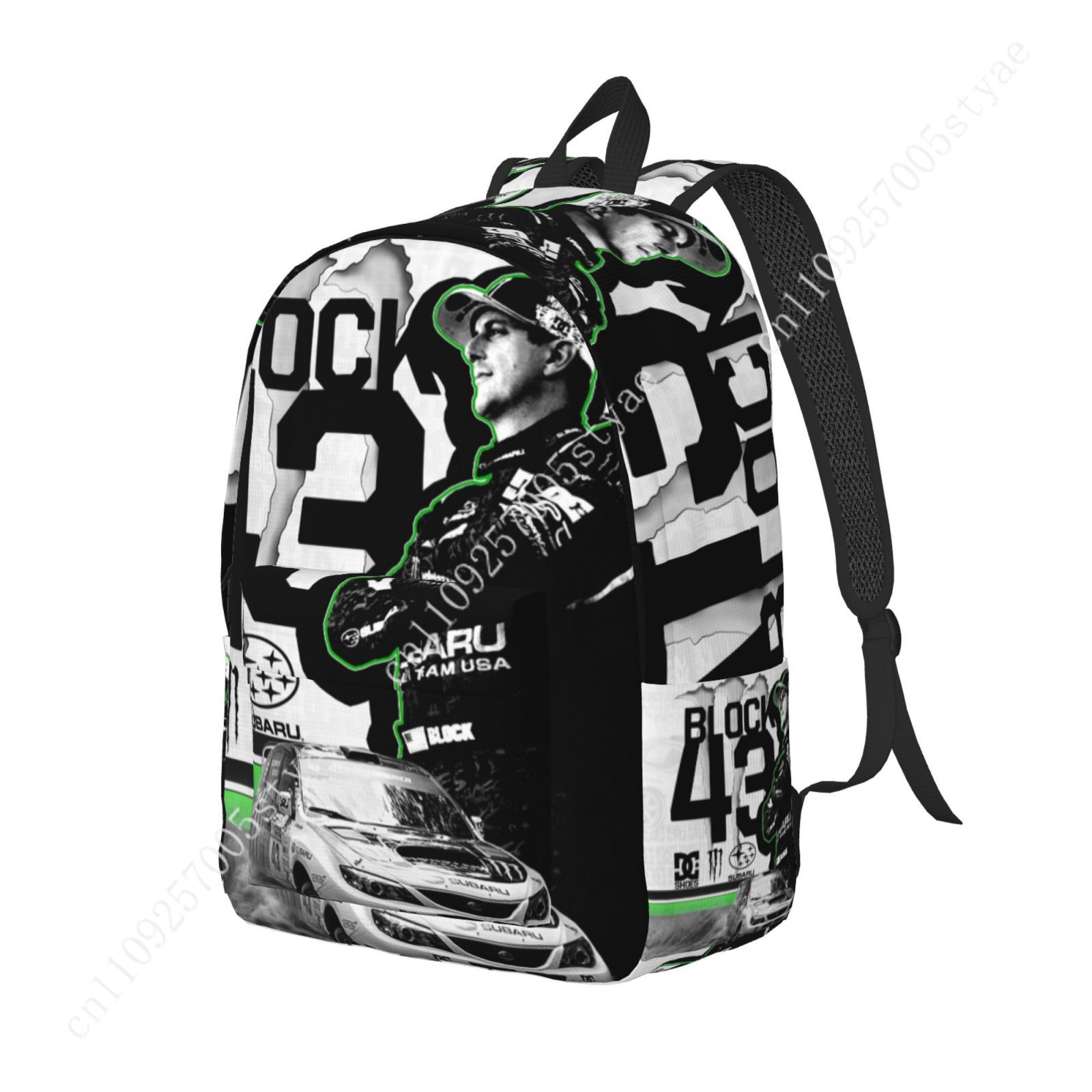 Ken Block 43 Custom Canvas Lei – Canvas Backpack Casual Bewertung und Preis