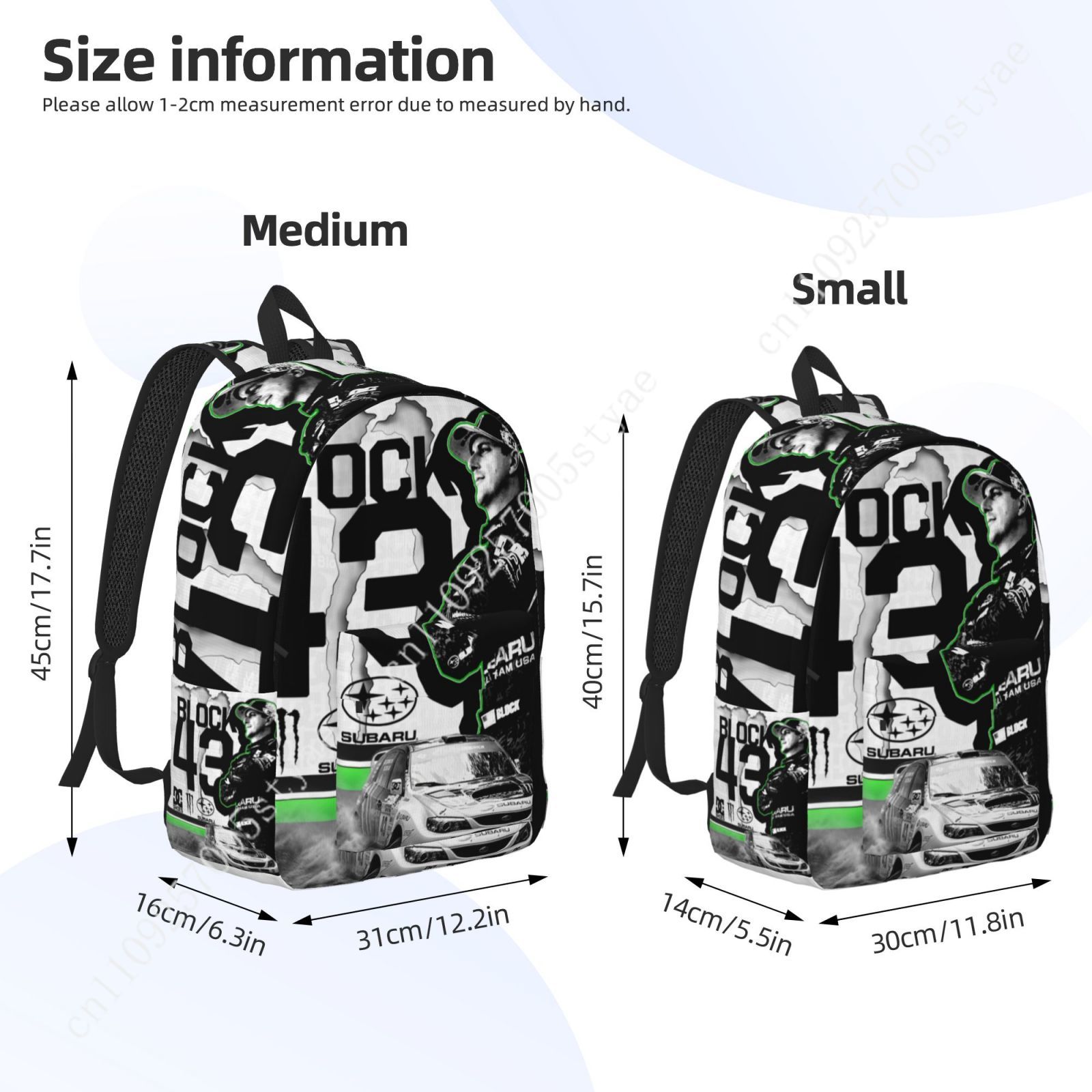 Ken Block 43 Custom Canvas Lei – Canvas Backpack Casual Bewertung und Preis