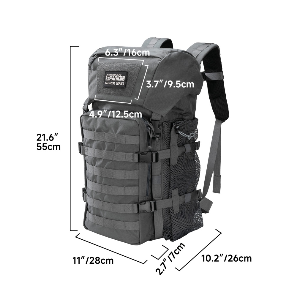 Taktischer Rucksack 40L 500D N – Rucksack Military Style Bewertung und Preis