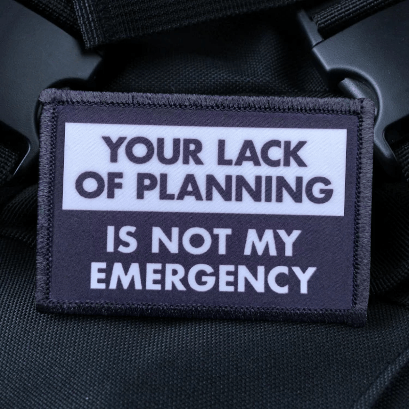 Not My Emergency Funny Patch G – Rucksack Military Style Bewertung und Preis