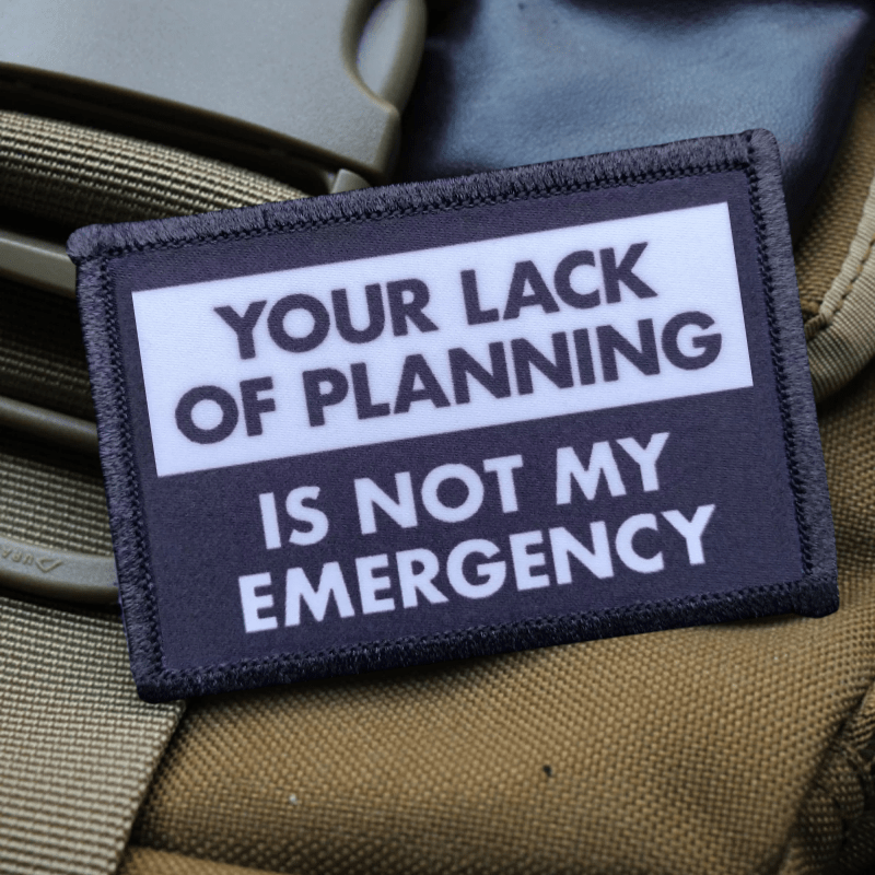 Not My Emergency Funny Patch G – Rucksack Military Style Bewertung und Preis